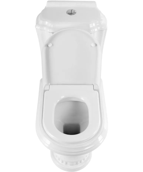 Унитаз компакт Cezares King Palace CZR-163-T горизонтальный выпуск (детальная фотография), фаянс, керамика