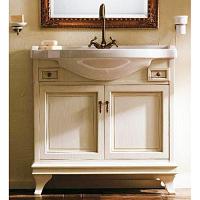 Тумба под раковину, деревянные дверцы, цвет Laccato Patinato, Labor Legno Marriot