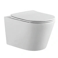 Унитаз подвесной Акватек Вега белый матовый