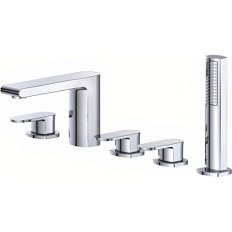 Смеситель на борт ванны BelBagno Terra с ручным душем