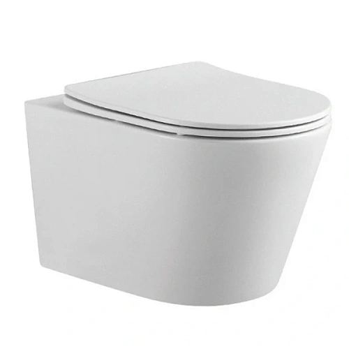 Унитаз подвесной Акватек Вега белый матовый - фото 2