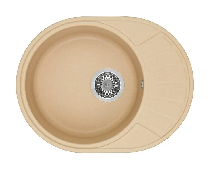 Мойка для кухни Акватон Чезана 57 см латте 1A711232CS260 (детальная фотография)