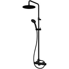 Душевая стойка Cezares Czr черная матовая