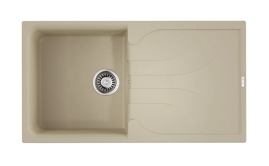 Мойка для кухни Omoikiri Yasugata 100-BE 100 см ваниль 4993845 (детальная фотография)