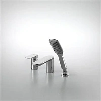 Смеситель для ванны Bravat Gina на 3 отверстия