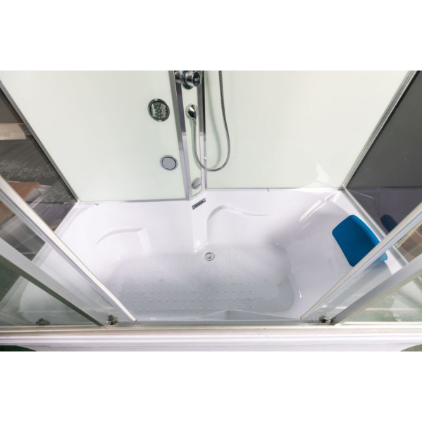 Душевая кабина WeltWasser WW500 150x85 см с поддоном WW500 EMMER 150/85/55 (детальная фотография), современныe, hi-tech