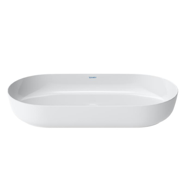 Раковина Duravit Luv 80 см белая 03798000001 (детальная фотография), современные, hi-tech