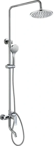 Душевая колонна со смесителем для ванны Bravat Emeralda F6337371CP-A-RUS (детальная фотография)