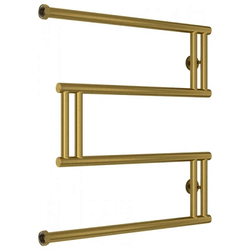 Полотенцесушитель водяной Сунержа High-Tech+ 60х60 см состаренная латунь - фото 12