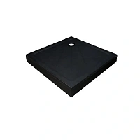 Душевой поддон Ravak Perseus Pro 80x80 см черный матовый