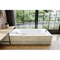 Ванна левая с водоотталкивающим и противоскользящим покрытием antislip Kaldewei Avantgarde