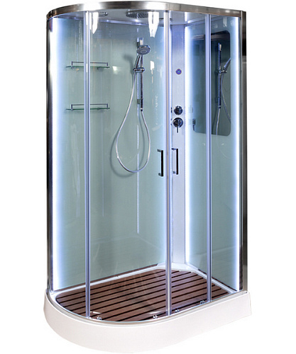 Душевая кабина Deto A 120х80 см со средним поддоном - фото 2