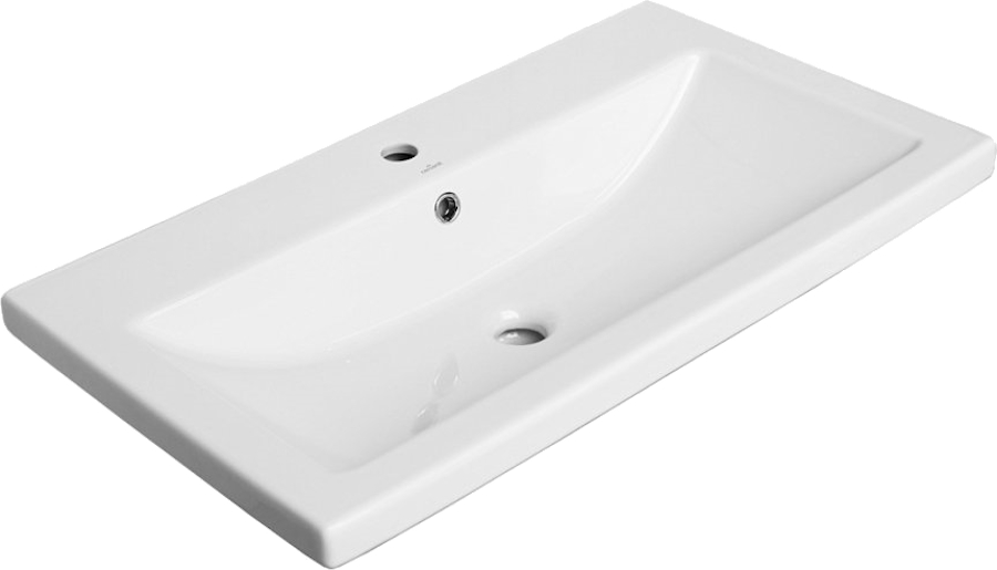 Раковина мебельная Style Line Como 80 см белая ЛС-00000156 (детальная фотография)