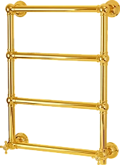 Полотенцесушитель электрический Migliore Colosseum 56х75 см золото, подключение справа