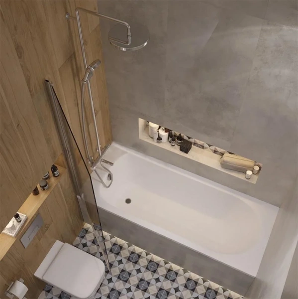 Ванна чугунная Jacob Delafon Soissons 150х70 см белая E2941-00 (детальная фотография), 150x70 см