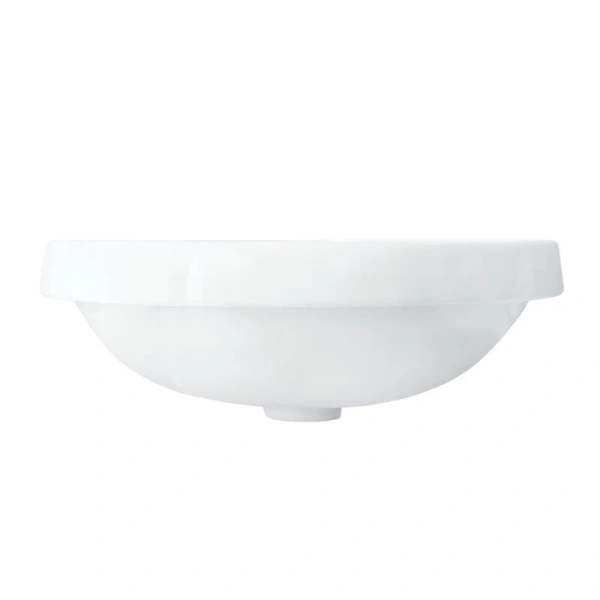 Раковина Sanita Luxe Art 43 см врезная WB.IN/Art/43-C/WHT.G/S1 (детальная фотография), белые