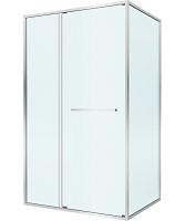 Душевой уголок Cezares Lux 110x100 см профиль хром