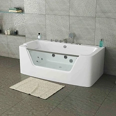 Ванна акриловая Grossman 150x85 см гидромассажная