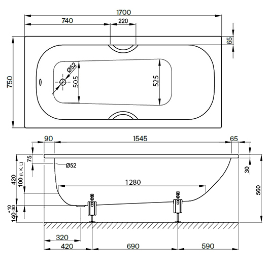 Схема (детальная фотография), 170x75 см