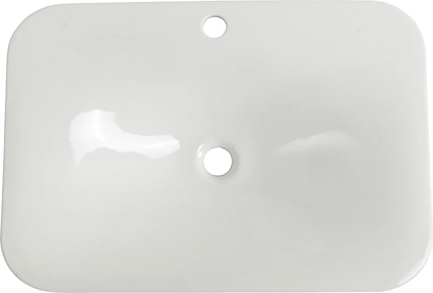 Раковина Cezares 65 см полувстраиваемая CZR-DRO-65-LVB (детальная фотография), керамические