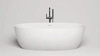 Ванна из искусственного камня Salini Alda Nuova 160x80 см белая матовая