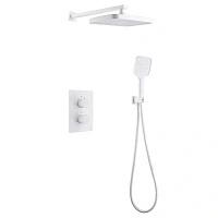 Душевой комплект Abber Weiss Insel белый