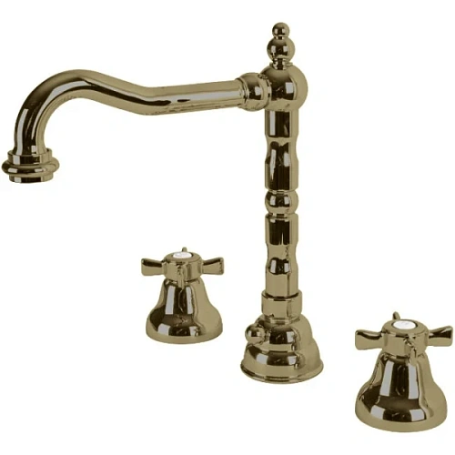 Смеситель для раковины Cezares Lord бронза - фото 2