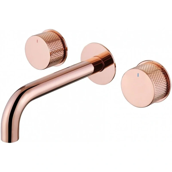 Смеситель для раковины Abber Wasser Kreis розовое золото AF81122RG (детальная фотография)