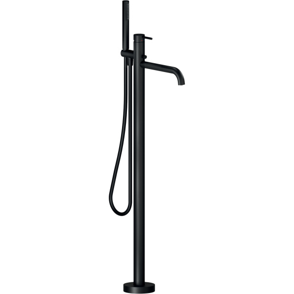 Смеситель для ванны Nobili Live черный матовый WE00180/TBM (детальная фотография)