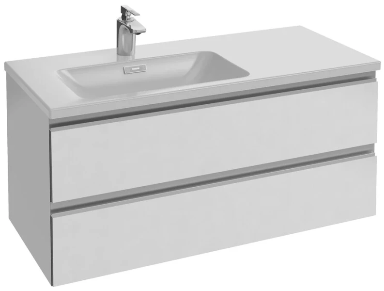 Тумба под раковину подвесная Jacob Delafon Vox 100 см белый EB2025-RA-N18 (детальная фотография)