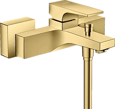 Смеситель для ванны Hansgrohe Metropol полированное золото