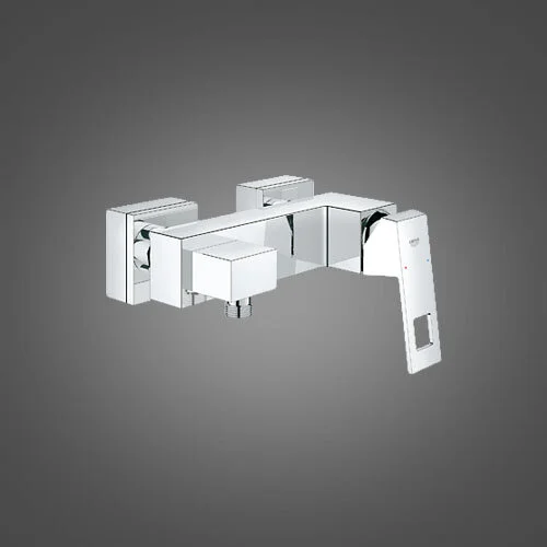Смеситель для ванны Grohe Eurocube 23140000 (детальная фотография), современные, hi-tech