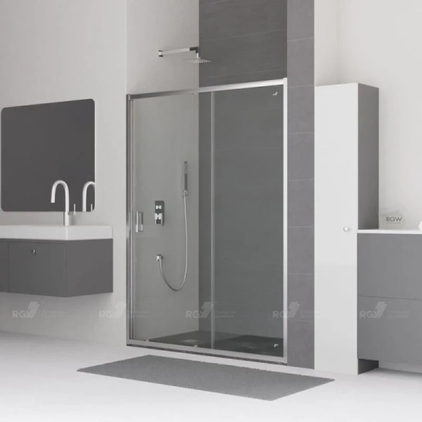 Душевая дверь в нишу RGW Classic CL-14 160 см профиль хром 32091416-11 (детальная фотография)