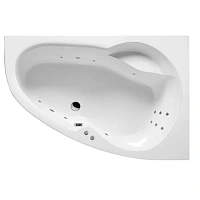 Ванна гидромассажная Excellent Newa Line 160 x 95 см, правая, белый/хром, WAEX.NEP16.LINE.CR