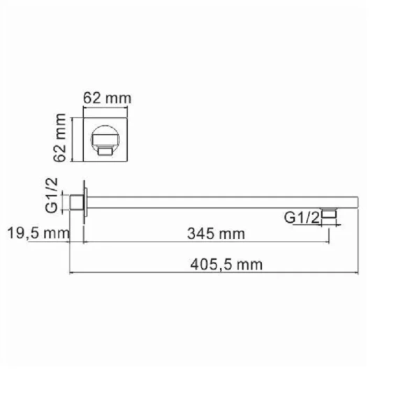 Душевой комплект WasserKRAFT Ems глянцевое золото A7651.304.305.183.208.280.197.207 (детальная фотография), золотые