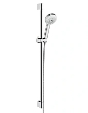 Душевой гарнитур Hansgrohe Crometta 100 белый/хром
