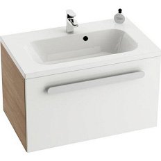 Тумба для раковины, цвет каппучино/белый, Ravak Chrome 700 