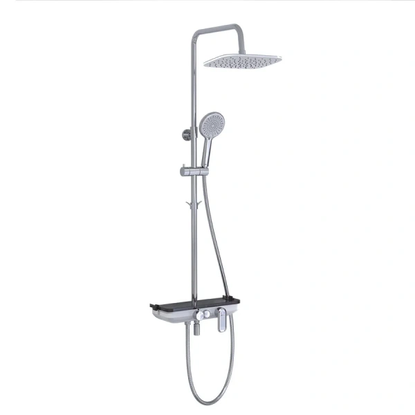 Душевая стойка Lemark Tropic хром LM7012C (детальная фотография)