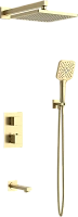 Душевой комплект Vincea Next брашированное золото