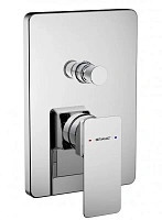 Смеситель встраиваемый в стену, две функции Bravat Phillis PB856101CP-2-ENG