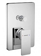Смеситель встраиваемый в стену, две функции Bravat Phillis PB856101CP-2-ENG