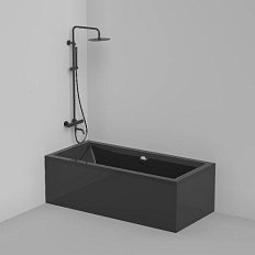 Ванна акриловая Berges Tari 180x80 см черная