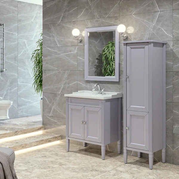 Тумба под раковину напольная Caprigo Albion Concept 70 см стилл 34011-SF028 (детальная фотография), классика, ретро, в стиле прованс