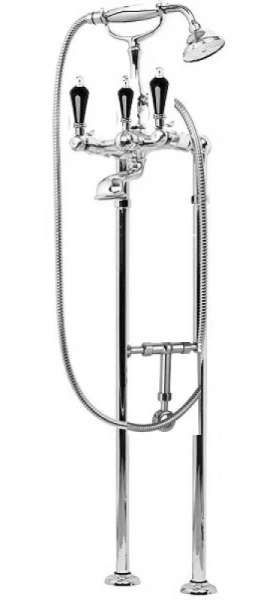 Смеситель для ванны Cezares Diamond напольный DIAMOND-VDP2-03/24-Sw (детальная фотография), для ванны