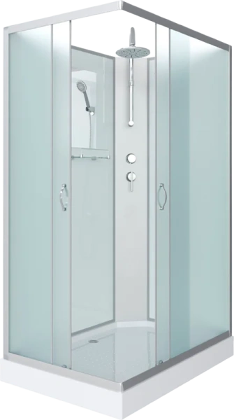 Душевая кабина Niagara Classic 120x80 см стекло матовое 432853QBKT (детальная фотография)