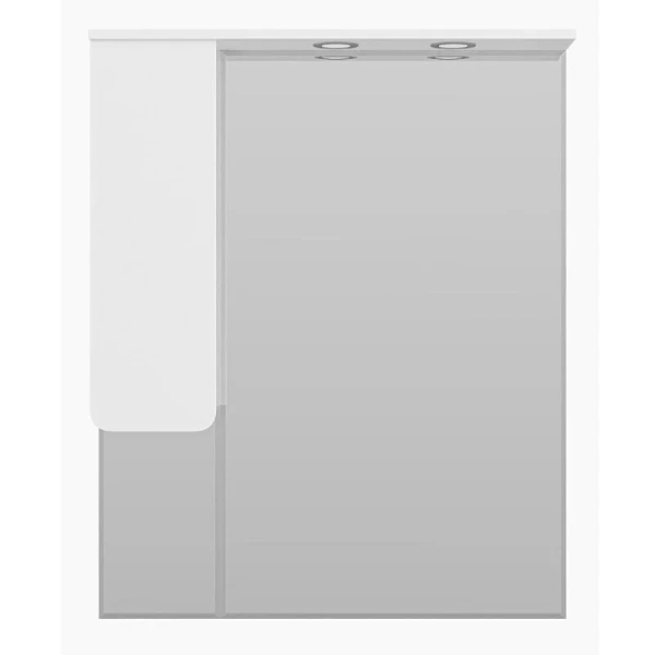 Зеркальный шкаф с подсветкой Misty Чегет 85 см левый П-Чег-02085-01Л (детальная фотография)