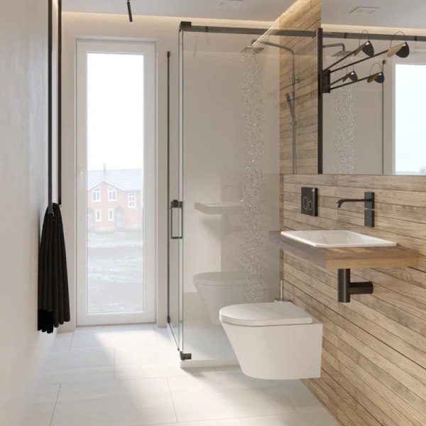 Унитаз подвесной Lavinia Boho Biore безободковый 330402CR (детальная фотография), современные, hi-tech, круглые index_2