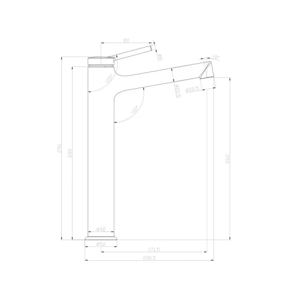 Смеситель для раковины Lemark Minima хром LM3809C (детальная фотография), для раковины