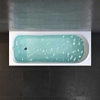 Ванна акриловая Am.Pm Sense 170х70 см с каркасом, со сливом-переливом