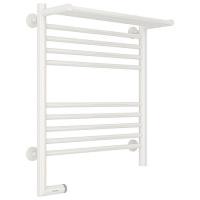 Полотенцесушитель электрический левый, с полкой цвет белый Сунержа Богема 2.0 600х500